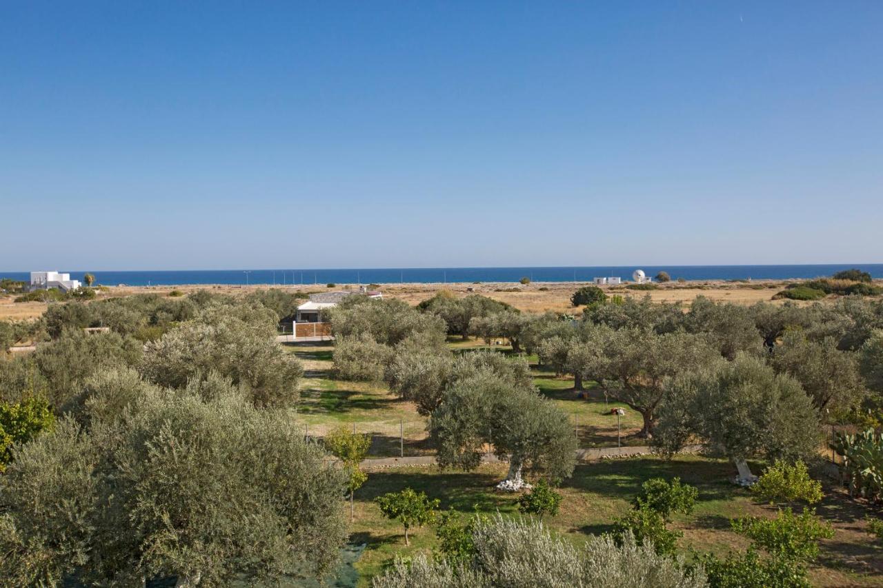 Serenity Sea-View Home Afandou Exterior foto